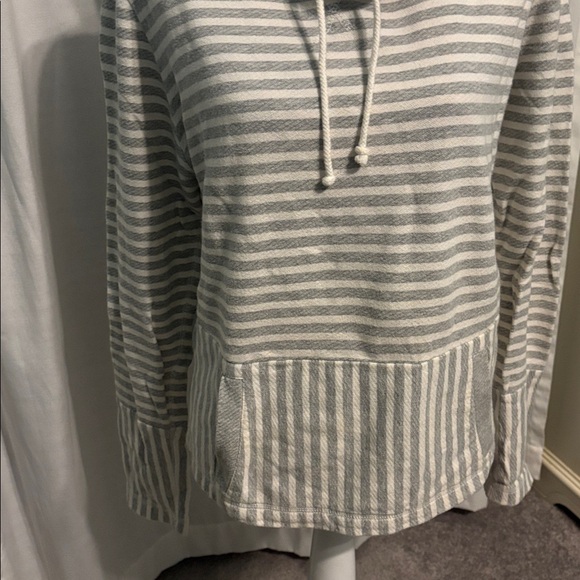 J Crew Factory Striped Hoodie - Picture 2 of 4